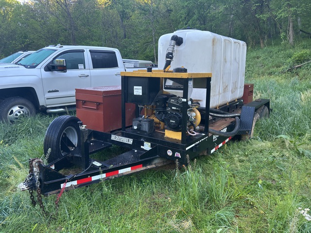 2022 Straightline PM365-01 Mud Mixing System w/ 2022 Cam Trailer