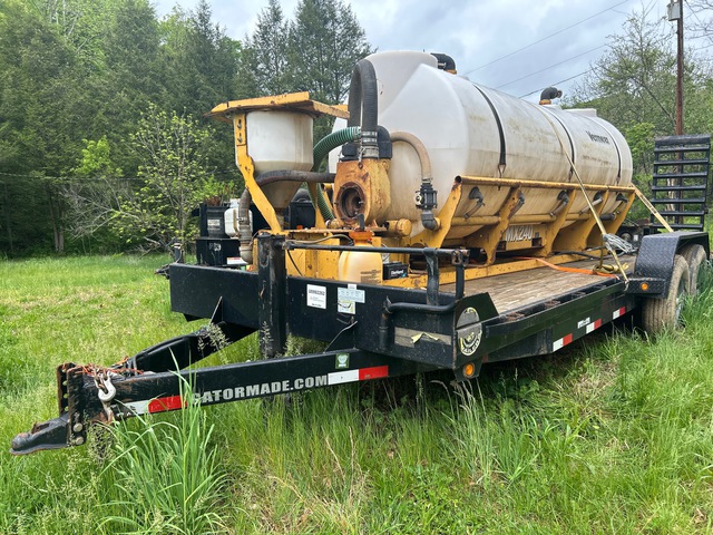 Vermeer MX240 Mud Mixing System w/ 2022 Gato Trailer