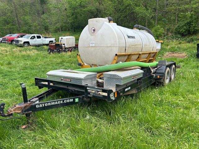2007 Vermeer MX240 Mud Mixing System w/ 2022 Gatormade Trailer