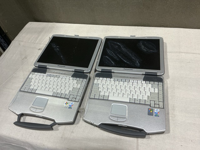 (2) Panasonic CG-72 Toughbook Laptops (2) Panasonic CG-72 Toughbook Laptops