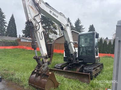 2016 Bobcat E85EM Excavatrice sur chenilles