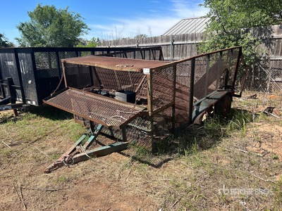 12 ft T/A Landscape Trailer (Inoperable)