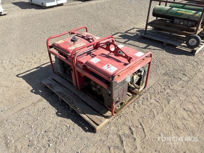 Quantity of (2) Pallets of Multiquip 6000 6 kW Skid-Mounted Generador    (Inoperable)