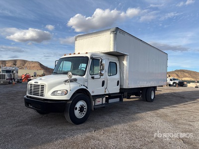 2016 Freightliner M2 4x2 Moving Crew Cab Furgoneta caja cerrada