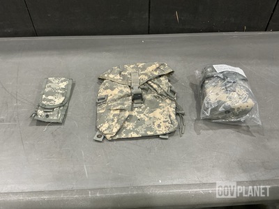 (92) Bandoleer Ammunition Pouches, (110) M4 Three Mag Pouches & Assorted Items
