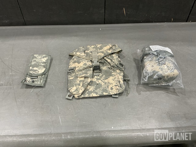 (92) Bandoleer Ammunition Pouches, (110) M4 Three Mag Pouches & Assorted Items