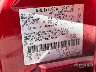 2011 Ford F-250 4x4 Crew Cab Pickup