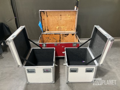 (3) Assorted Storage Cases