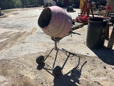 Husky GHM105890 Electric Portable Concrete Mixer