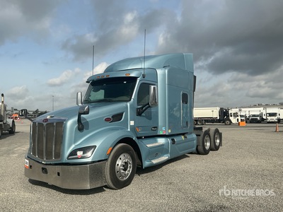 2016 Peterbilt 579 6x4 3- Achs Sattelzugmaschine mit Schlafkabine