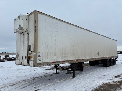 2009 Utility 53 ft x 102 in T/A Heated Van Trailer