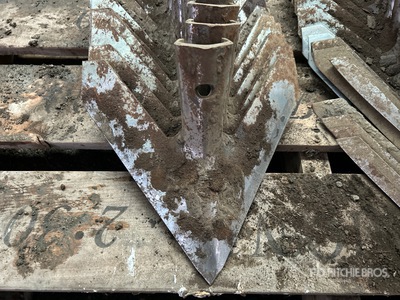 Quantity of (70) Cultivator Shovels - 10 in - 11 in