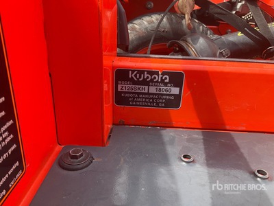 2016 Kubota Z125SKH-54 Zero-Turn Lawn Mower