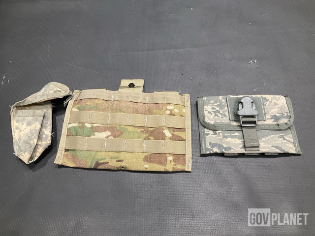 (16) M4 Three Mag Pouches, (42) Individual Pouches & Assorted Items