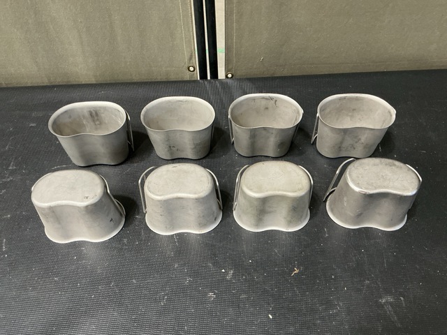 (219) Water Canteen Cups