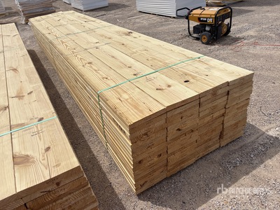 Quantity of (64) 2 in x 12 in x 18 ft Lumber