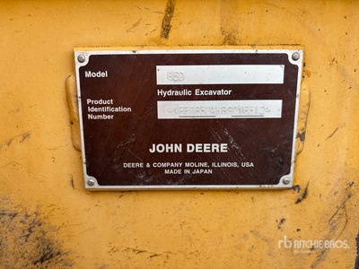 2011 John Deere 85D Tracked Excavator