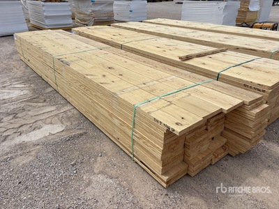 Quantity of (64) 2 in x 12 in x 18 ft Lumber