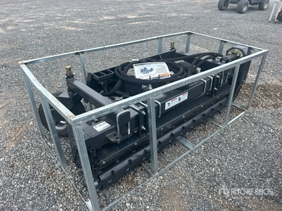 2025 ARTEER SSPR-72W 72 in Skid Steer Power Rake (Unused)
