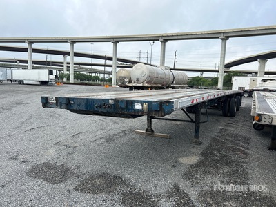 2013 Great Dane 53 ft T/A Spread Axle Flatbed Trailer
