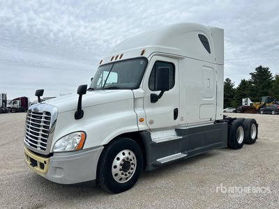 2016 Freightliner Cascadia 125 6x4 T/A Sleeper Truck Tractor (Inoperable)