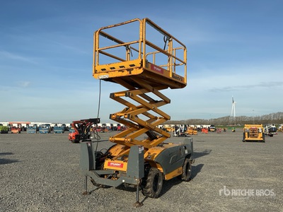 2014 Haulotte Compact 10DX 4x4 Diesel Scissor Lift