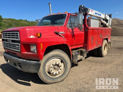 1986 Ford F-600 F600 6x2 Servicewagen