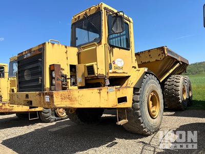 1995 Cat D400D Kiepwagen met knikbesturing