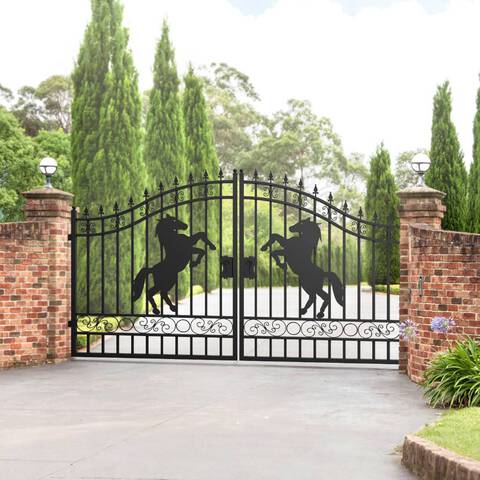 Greatbear Wrought Iron Driveway Gate (Unused)