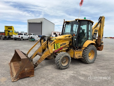 2008 Komatsu WB146-5 4x4 Backhoe Loader