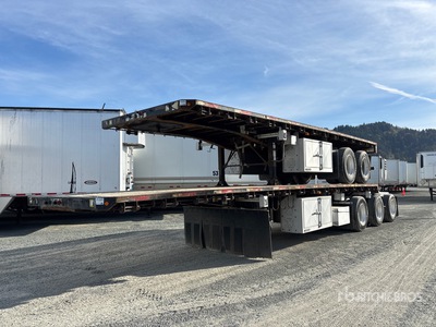 2019 Lode King 32 ft Tri/A Super B-Train Lead Flatbed Trailer