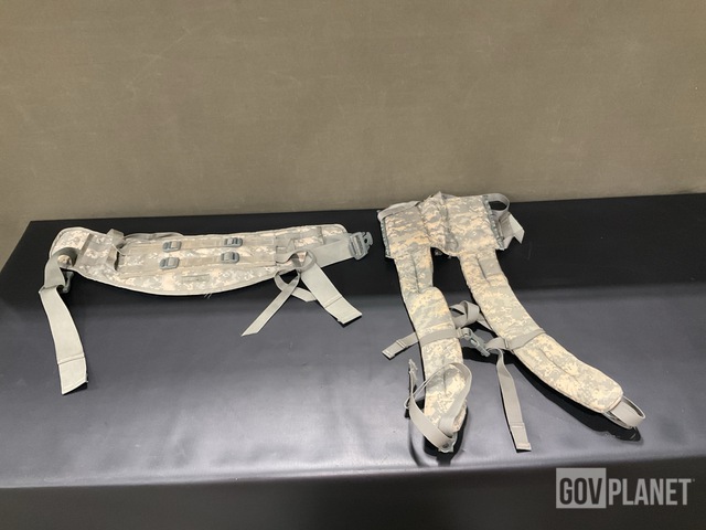 (48) Molded Waist Belts & (44) Enhanced Frame Shoulder Straps