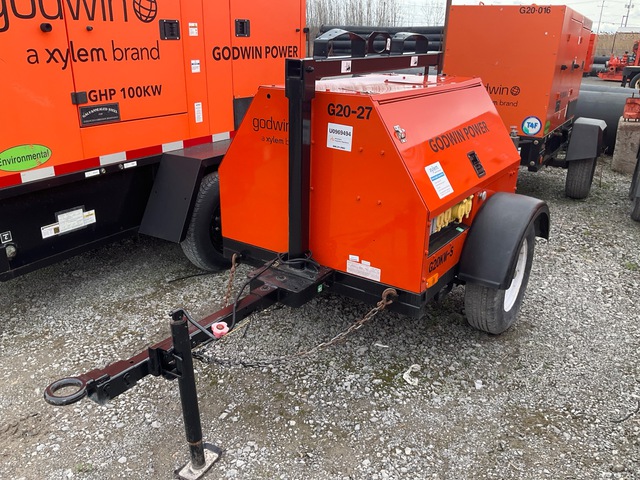 2007 Goodwin G20KW-S 23 kVA Mobile Generator Set