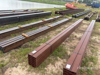 Quantity of (24) 4 in C-Purlin 20ft Long