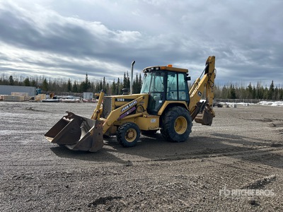 1996 John Deere 510D Baggerlader
