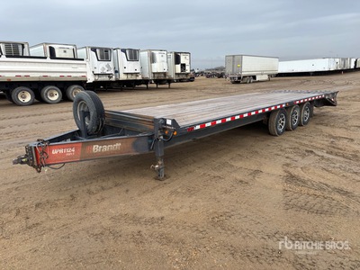 2020 Brandt UPR1124 29 ft Tri/A Equipment Trailer