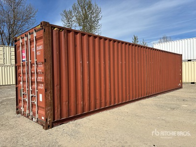 2011 40 ft High Cube Storage Container