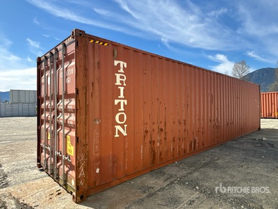 2012 40 ft High Cube Storage Container