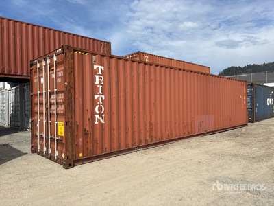 2011 40 ft High Cube Storage Container