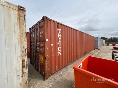 2014 40 ft High Cube Storage Container