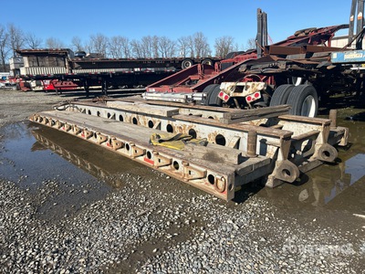 1991 Aspen LB80 80 ton 3+3+2 Removable Gooseneck Lowboy Trailer