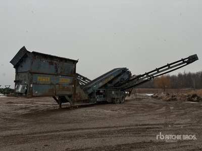 Chieftan Powerscreen 1200 Portable Scherminstallatie