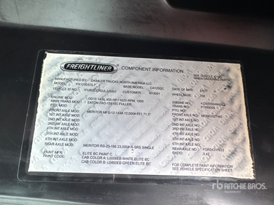 2018 Freightliner Cascadia 125 4x2 S/A Day Cab Truck Tractor