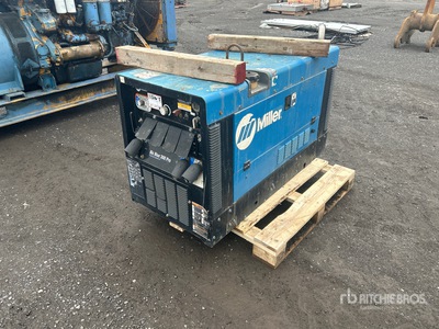 2013 Miller Big Blue 300 30 A Skid-Mounted Multi-Process Engine Driven Welder