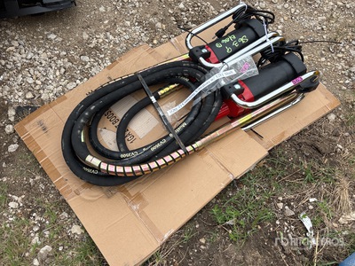 Quantity of (2) Mustang CV3500 Concrete Vibrator (Unused)