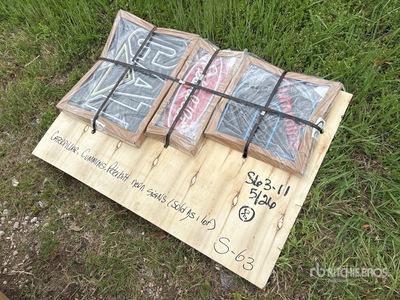 Quantity of Caterpillar, Cummins, Peterbilt Neon Signs (Unused)