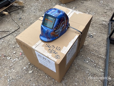 Quantity of (20) Auto Darkening Welding Helmets (Unused)