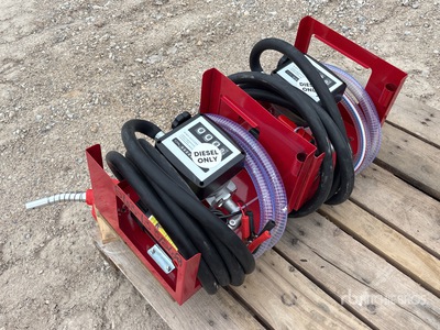 Quantity of (2) Metered 12v Diesel Fuel Pumps (Unused)
