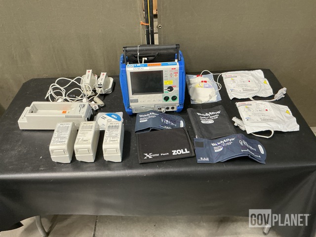 Zoll MSeries CCT Defibrillator Monitor-Recorder w/Case