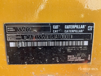 2017 Cat 336D2 L Excavadora Hidraulica / Kettenbagger
